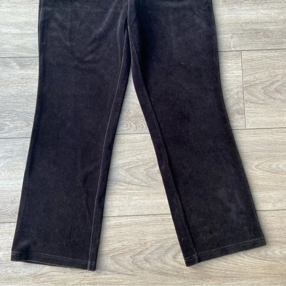 Ralph Lauren Velvet  Bootcut Pull On Pants - Picture 6 of 11